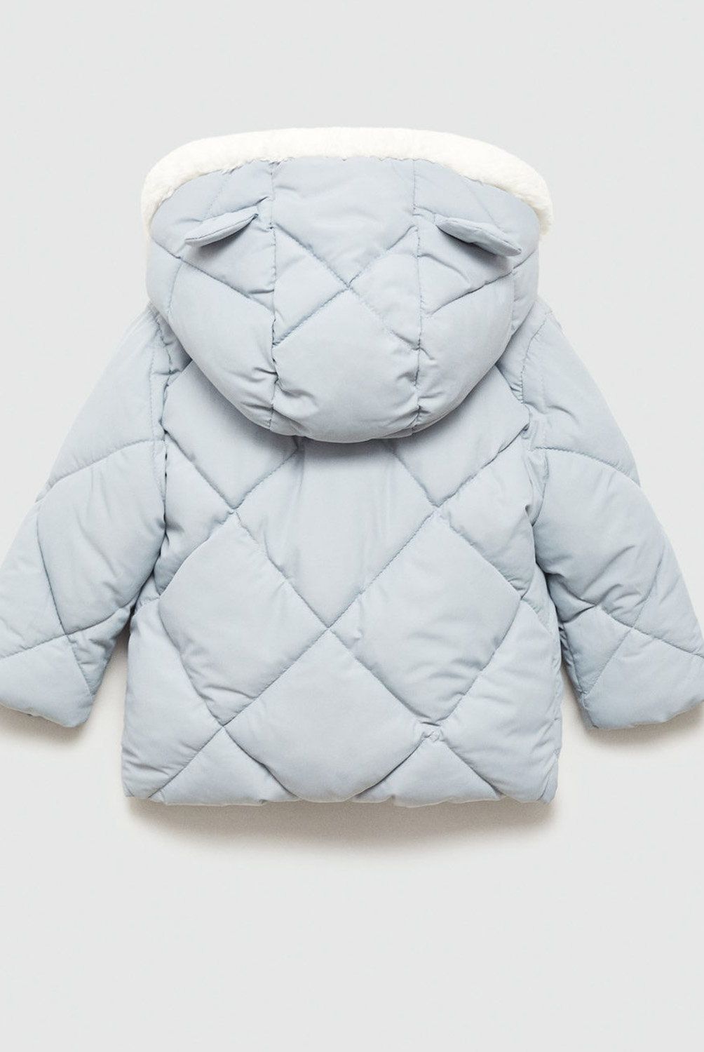 MANGO KIDS - Parka Acolchado Capucha Orejas Unisex Bebé Mango Kids