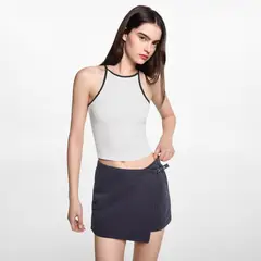 MANGO TEEN - Polera Algodón Tirantes Mujer