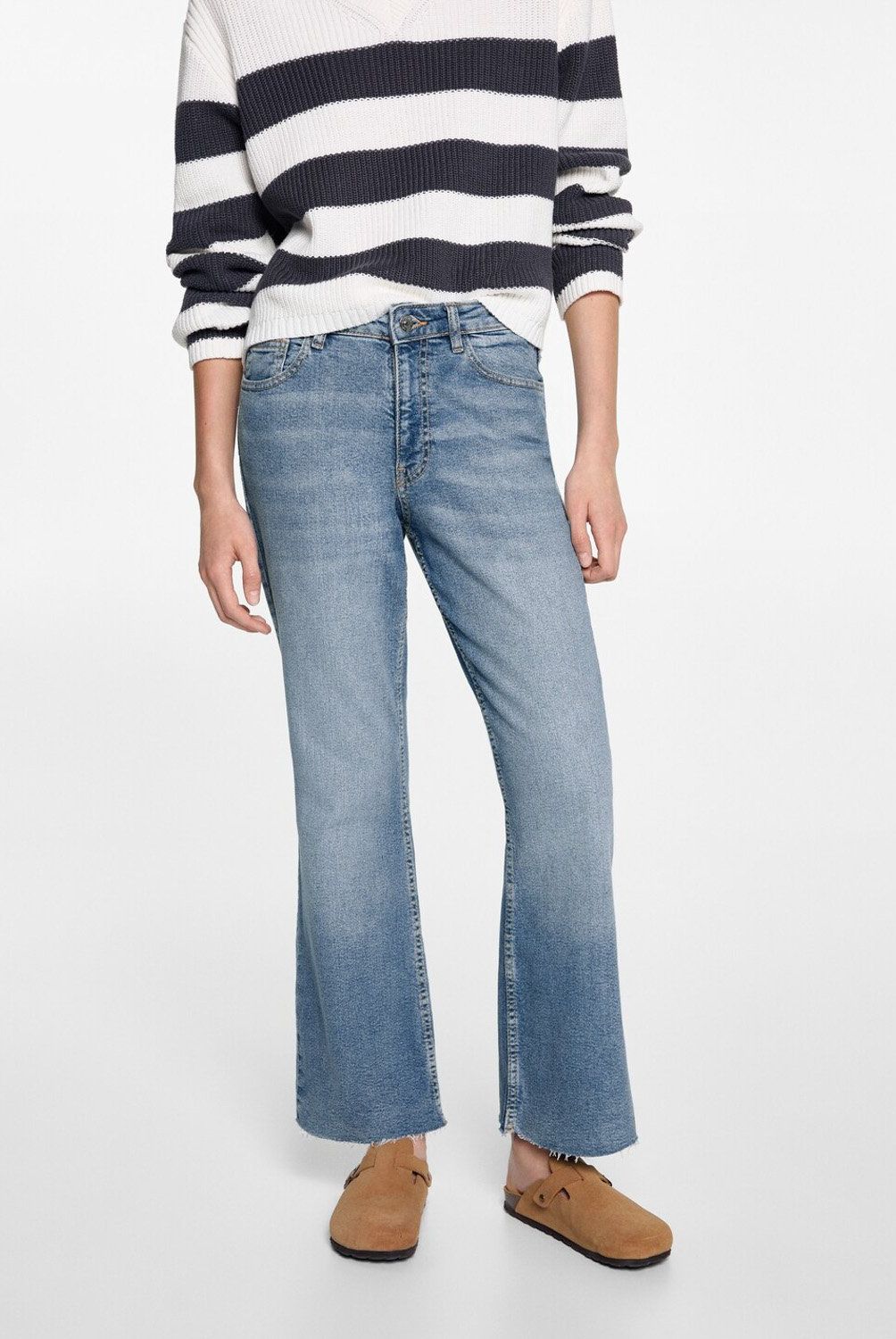 MANGO TEEN - Jeans Flare Mujer Mango Teen