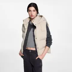 MANGO TEEN - Chaqueta Acolchado Capucha Mujer