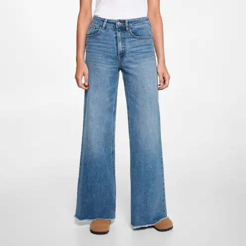 MANGO TEEN - Jeans Acampanados Mujer