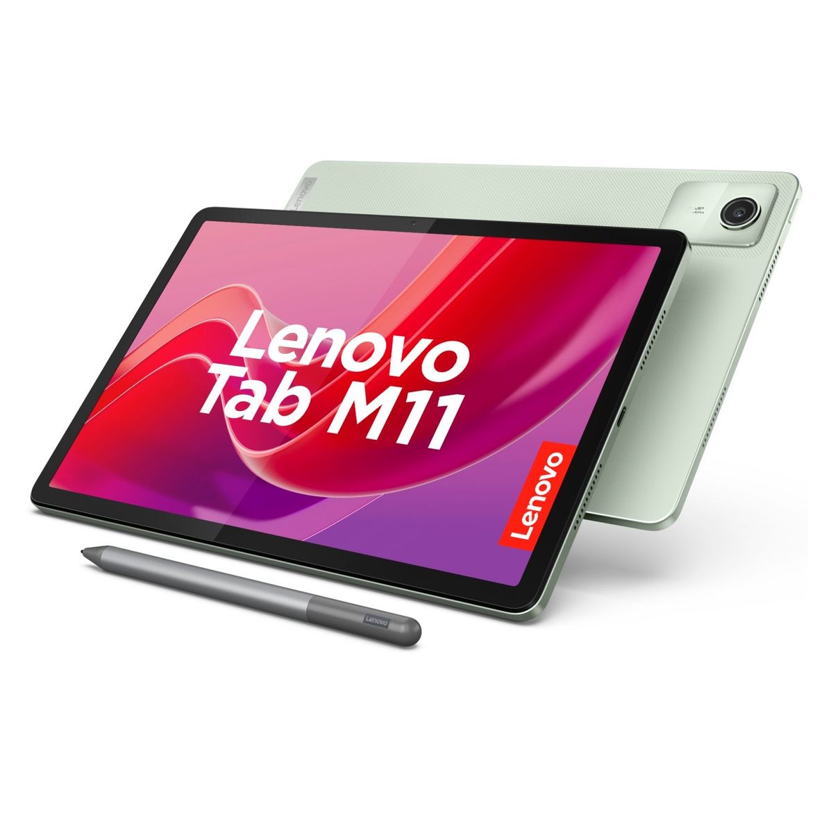 LENOVO - Tablet M11 4G+128GB 11" Full HD IPS 90Hz (Wi-Fi) + Lápiz (Pila AAAA no incluida) + Folio Lenovo