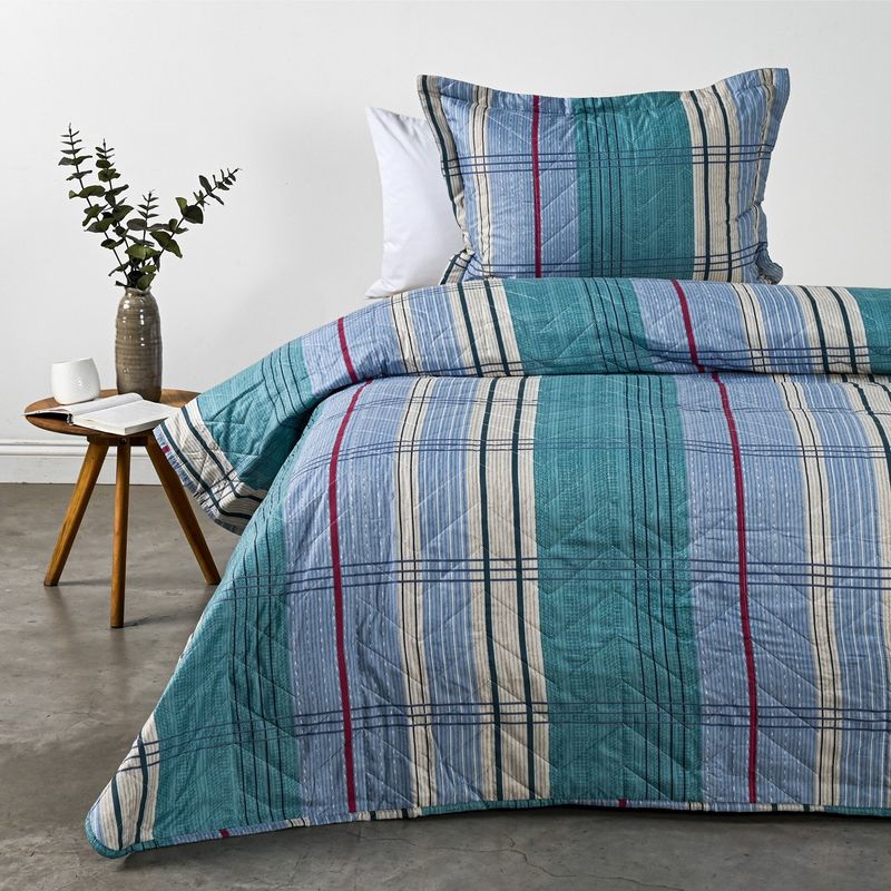 AMERICAN FAMILY - Quilt Jade Estampado American Family