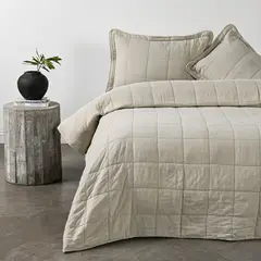 ELEMENTS & CO - Quilt Microfibra Square 2 Plazas