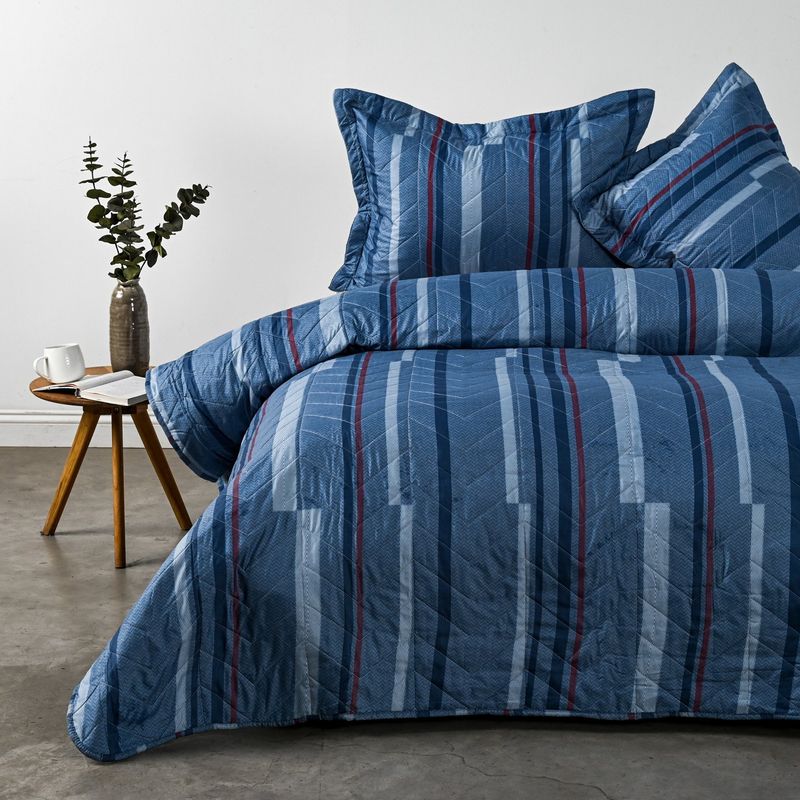 AMERICAN FAMILY - Quilt Marine Estampado American Family