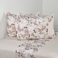 CANNON - Juego De Sábanas Algodón 200 Hilos Hibiscus