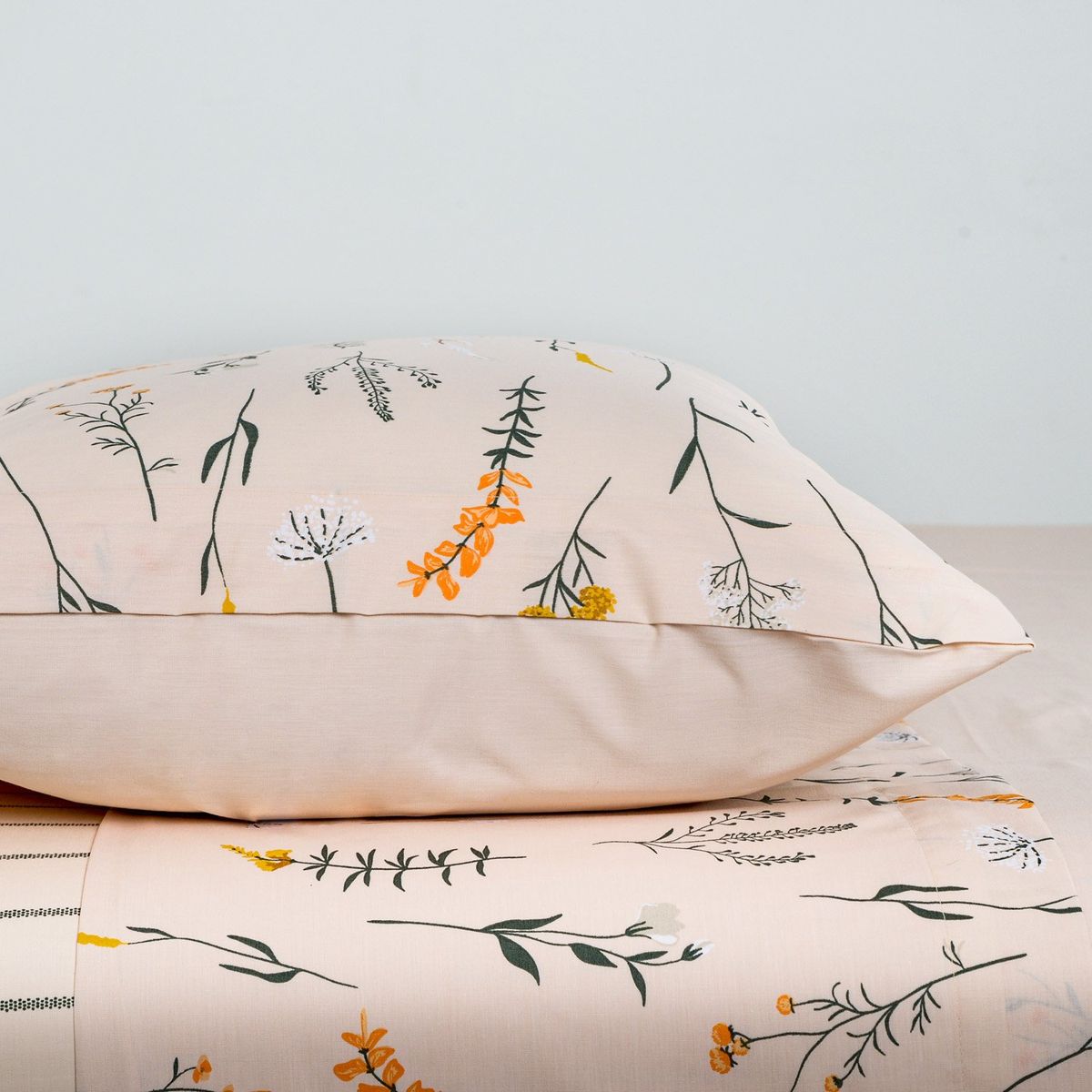 ELEMENTS & CO - Juego De Sábanas Algodón 1.5 Plazas 200 Hilos Estampado Elements & Co