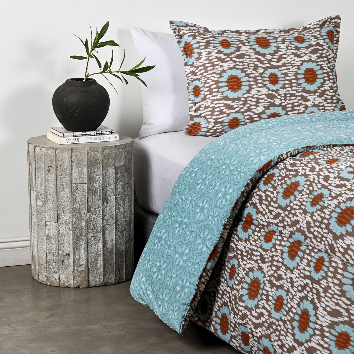 ELEMENTS & CO - Plumón Microfibra Retrovibe 1.5 Plazas Elements & Co