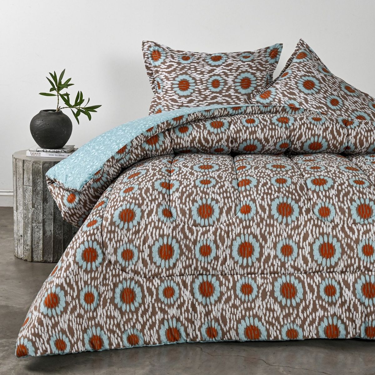 ELEMENTS & CO - Plumón Microfibra Retrovibe 2 Plazas Elements & Co