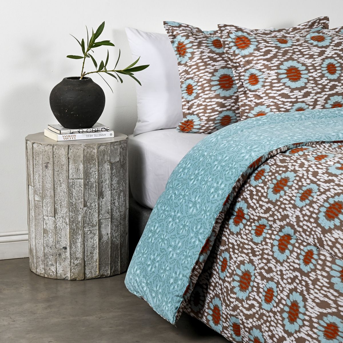 ELEMENTS & CO - Plumón Microfibra Retrovibe 2 Plazas Elements & Co