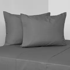 ROYAL SUPREME - Sábanas Bajeras 1 Algodón 2 plazas 300 Hilos Liso