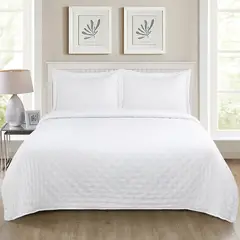 ILLUSIONS - Quilt Mf Roma Blanco 1.5 Plazas