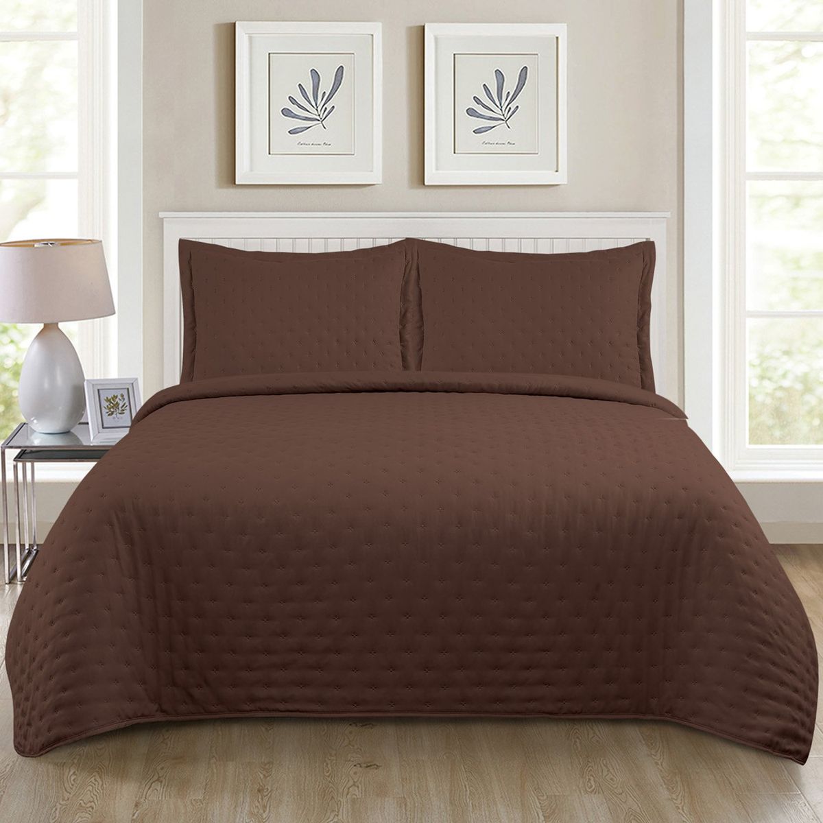 ILLUSIONS - Quilt Mf Roma Café 2 Plazas Illusions