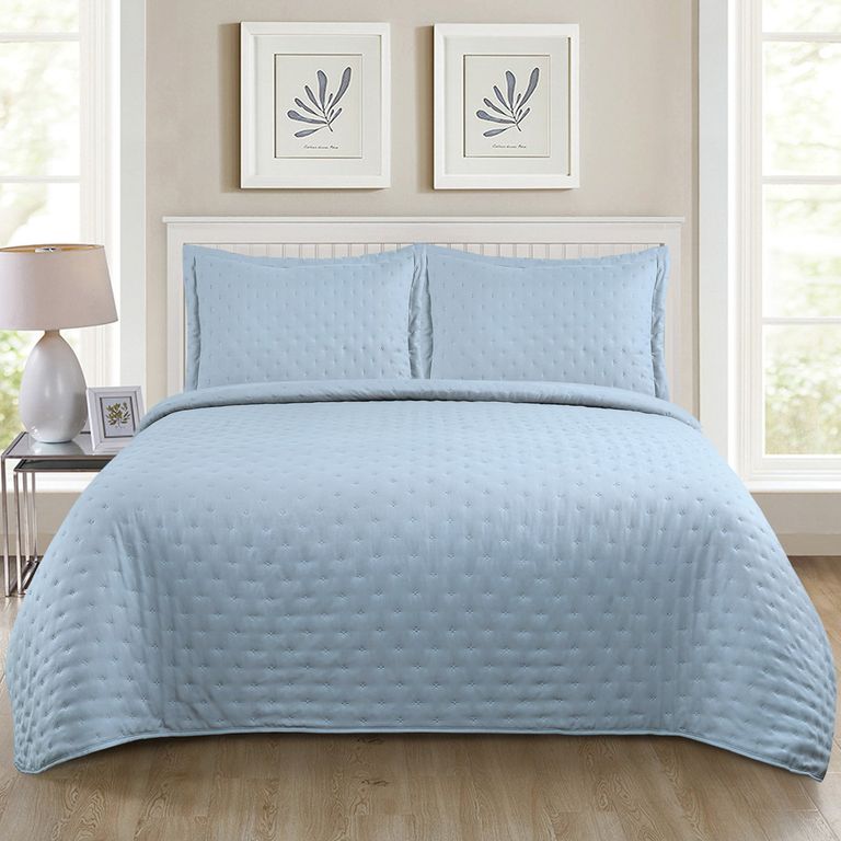 Cubrecama Quilt Breda Con Fundas De Almohada