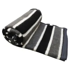 ILLUSIONS - Frazada Jacquard Gris 2.5 Plazas