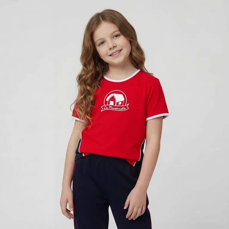 Polera Deportiva Niña Algodón