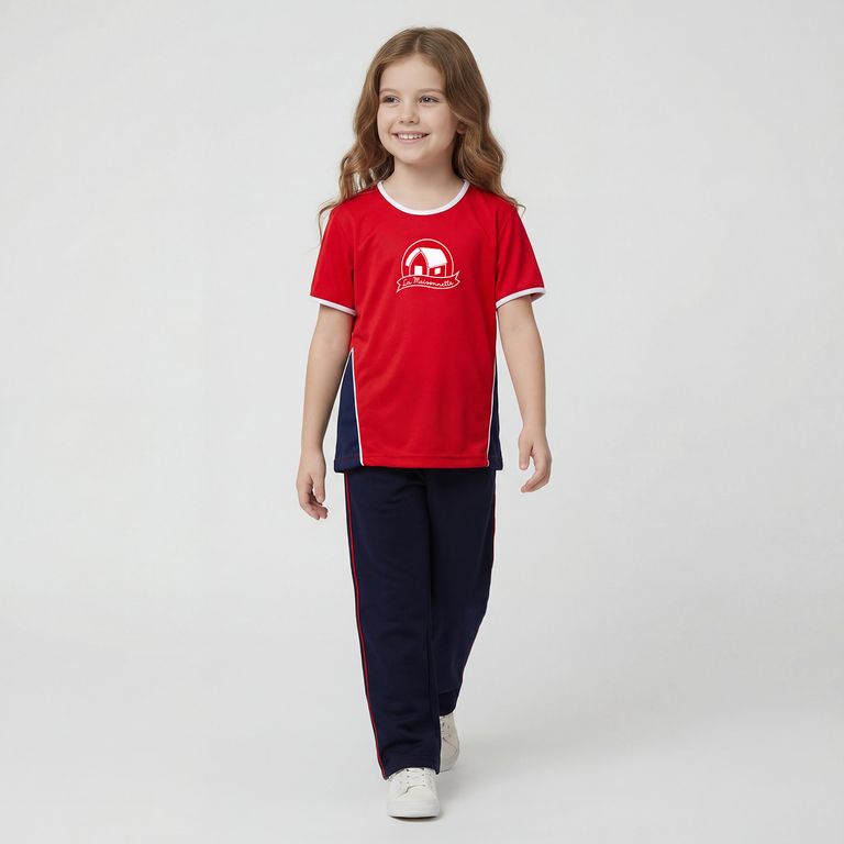 Polera Deportiva Niña Algodón