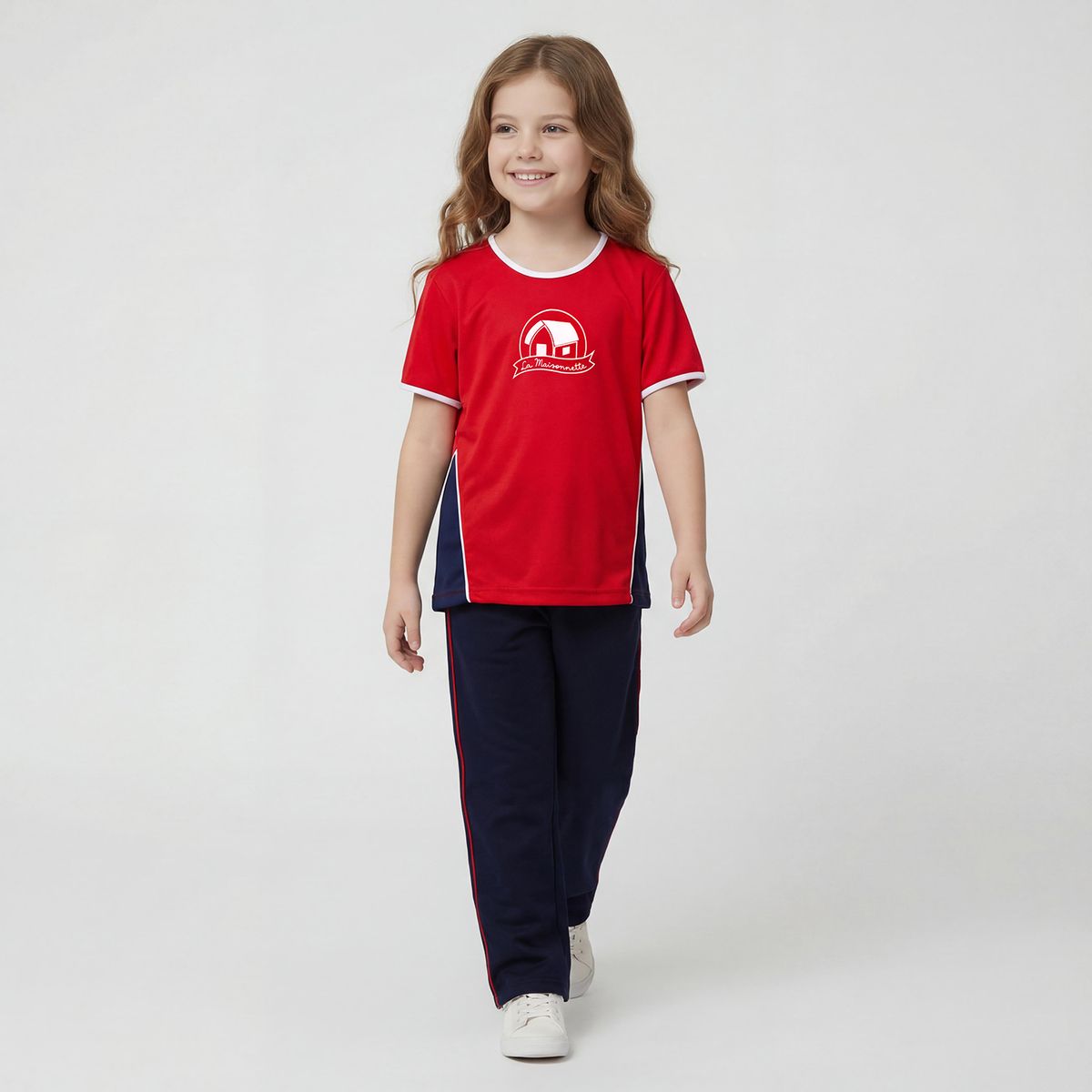 COLEGIO LA MAISONNETTE - Polera Deportiva Niña Algodón Colegio La Maisonnette