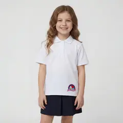 COLEGIO LA MAISONNETTE - Polera Pique Niña Algodón