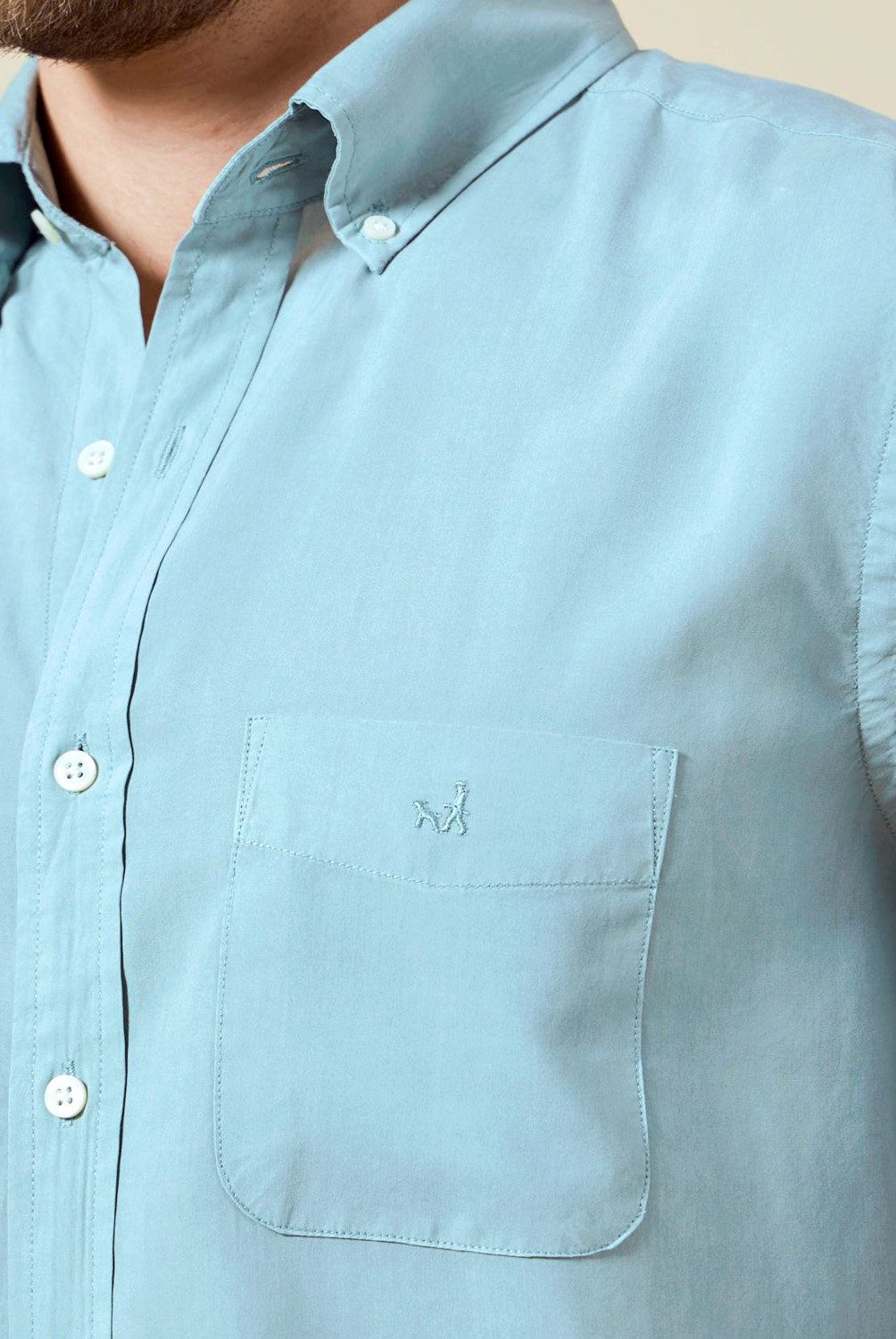 SAVILLE ROW - Camisa Casual Manga Larga Algodón Hombre Saville Row