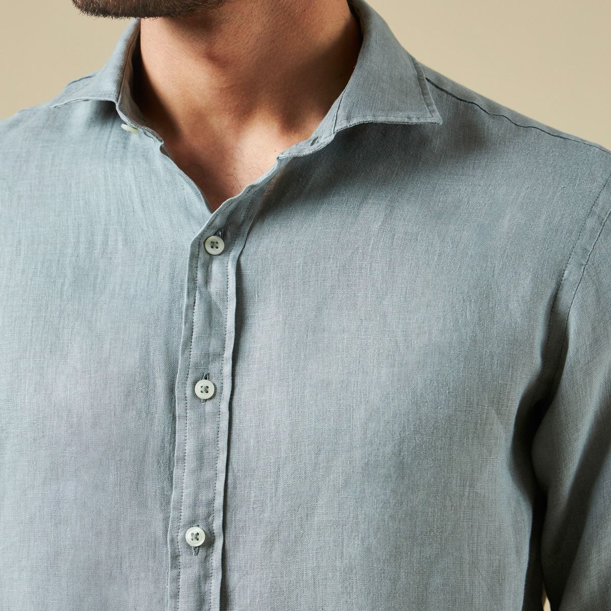 SAVILLE ROW - Camisa Casual Manga Larga Algodón Hombre Saville Row