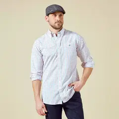 SAVILLE ROW - Camisa Casual Manga Larga Algodón Hombre