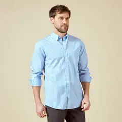 SAVILLE ROW - Camisa Casual Manga Larga Algodón Hombre