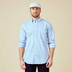 SAVILLE ROW - Camisa Casual Manga Larga Algodón Hombre