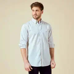 SAVILLE ROW - Camisa Casual Manga Larga Algodón Hombre