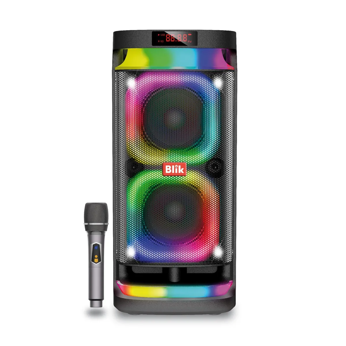 BLIK - Parlante Karaoke Partylight 6 Blik