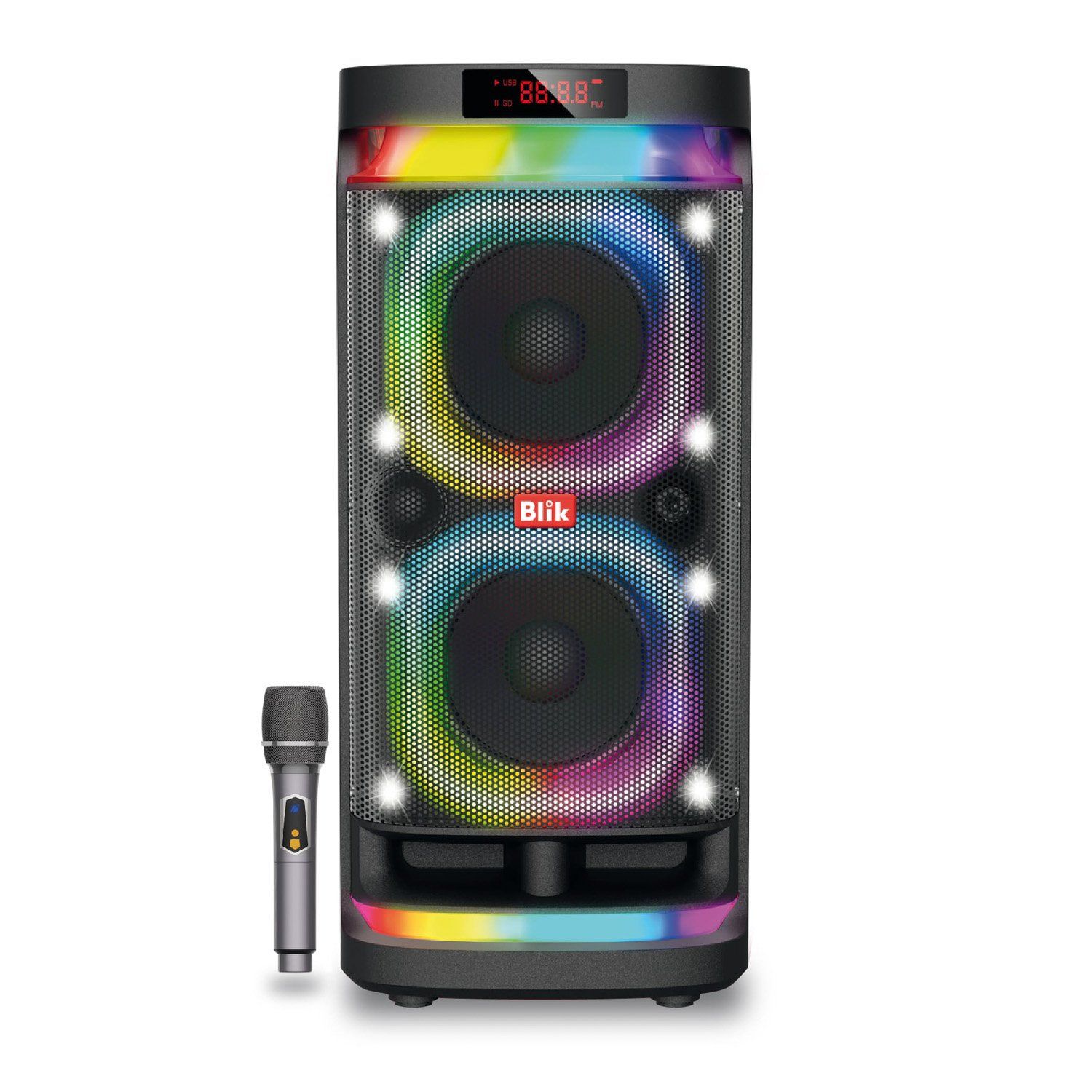 BLIK Parlante Karaoke Partylight 8 Blik | Falabella Chile