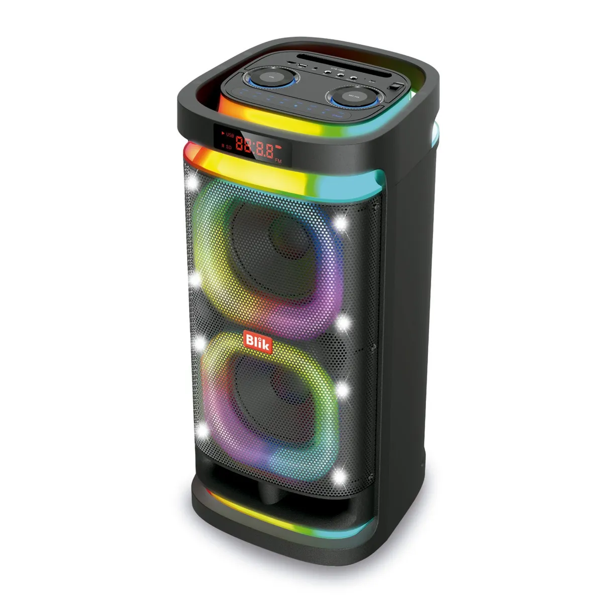BLIK - Parlante Karaoke Partylight 8 Blik