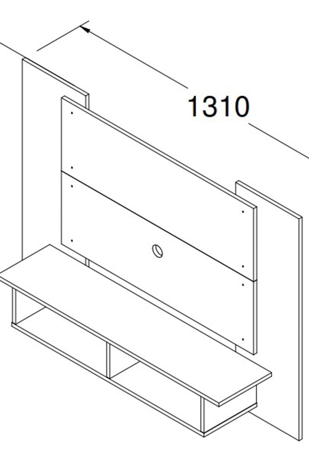 EXIT - Panel Tv 55" Pulgadas Atlanta Exit
