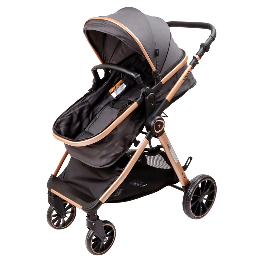 Infanti Romanzo X1-D Travel System + Base Negro Bronce, foto 4