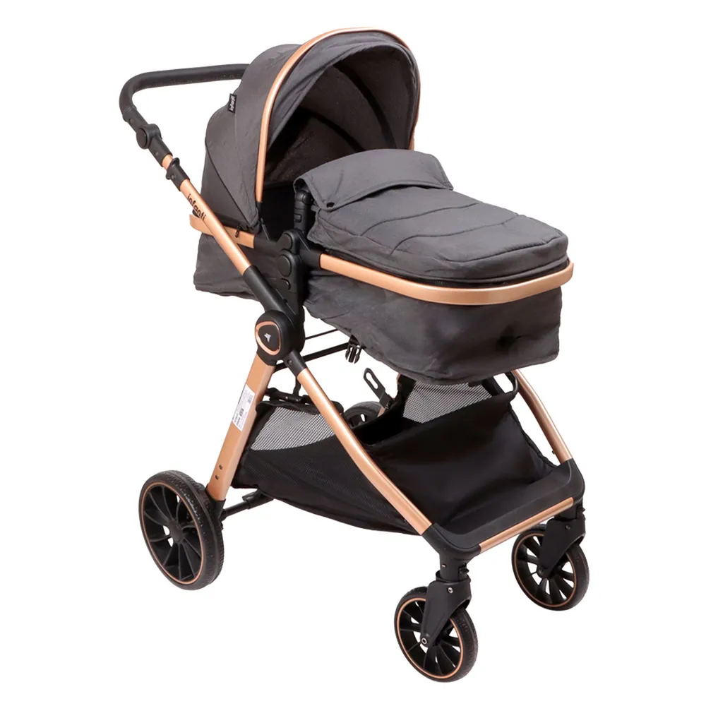 Infanti Romanzo X1-D Travel System + Base Negro Bronce, foto 9