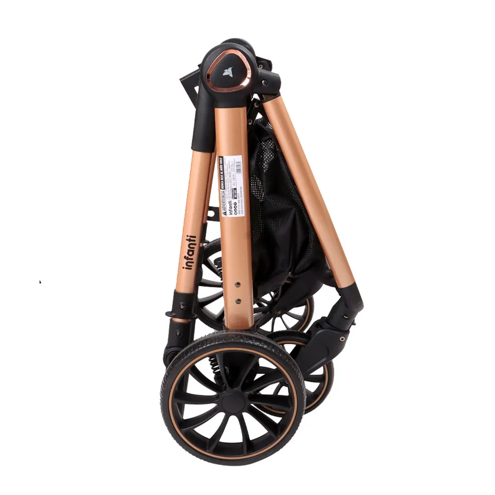 Infanti Romanzo X1-D Travel System + Base Negro Bronce, foto 16