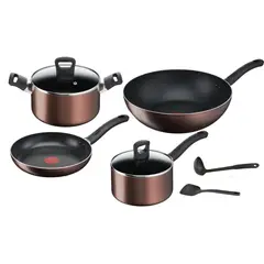 TEFAL - Batería de Cocina 8 Piezas Day by Day