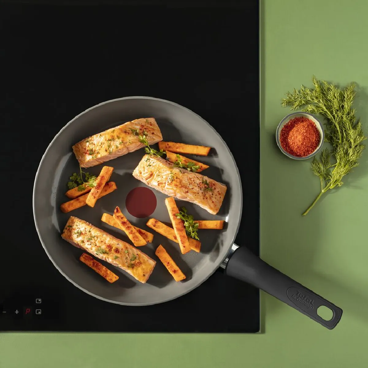 TEFAL - Sartén 28 cm Cerámica Reinvent Tefal