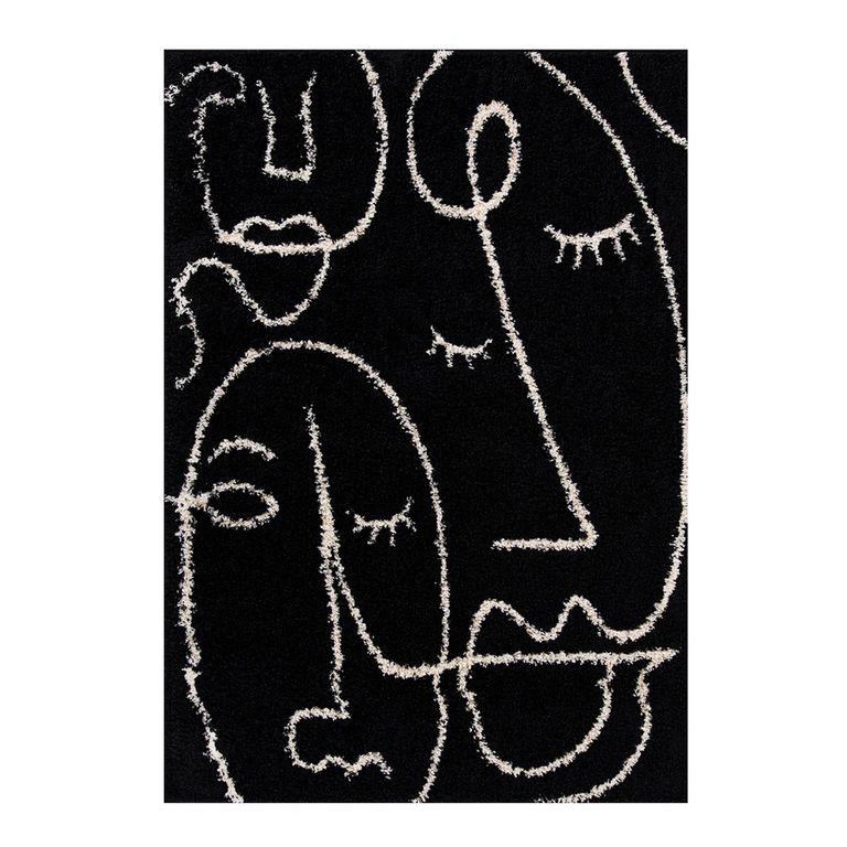 Alfombra Shaggy 150X200 Cm