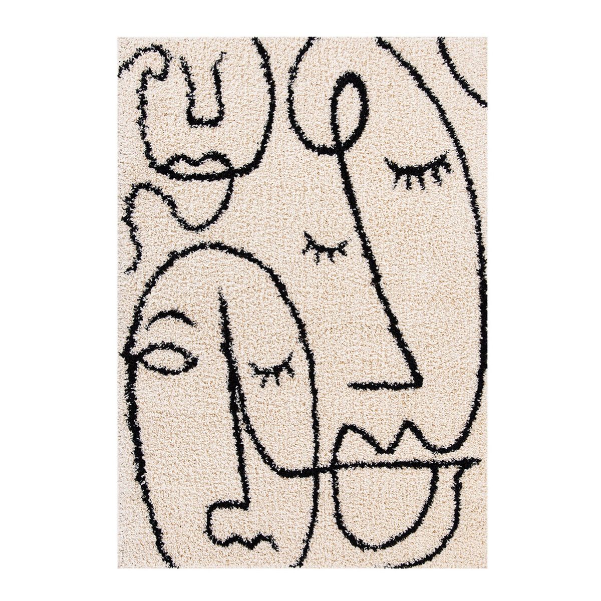 IDETEX - Alfombra Shaggy 150X200 Cm Idetex