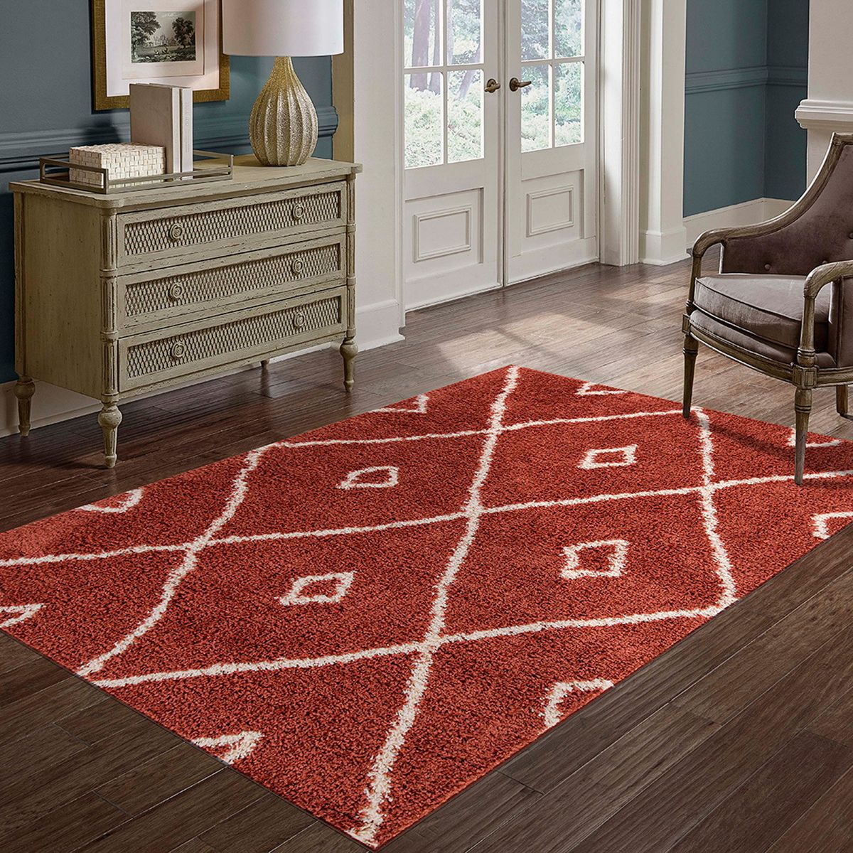 IDETEX - Alfombra Shaggy 150X200 Cm Idetex