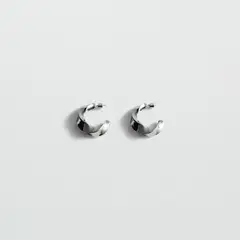 MANGO - Pendientes Aros Irregulares Mujer