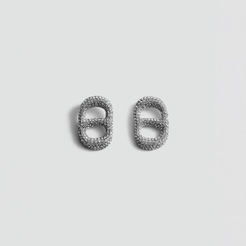 MANGO - Pendientes Cristales Facetados Mujer Mango