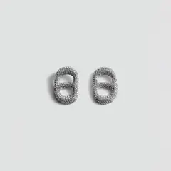 MANGO - Pendientes Cristales Facetados Mujer