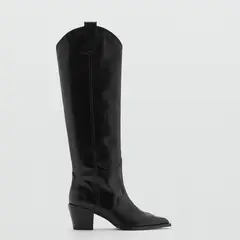 MANGO - Bota Vaquera Mujer