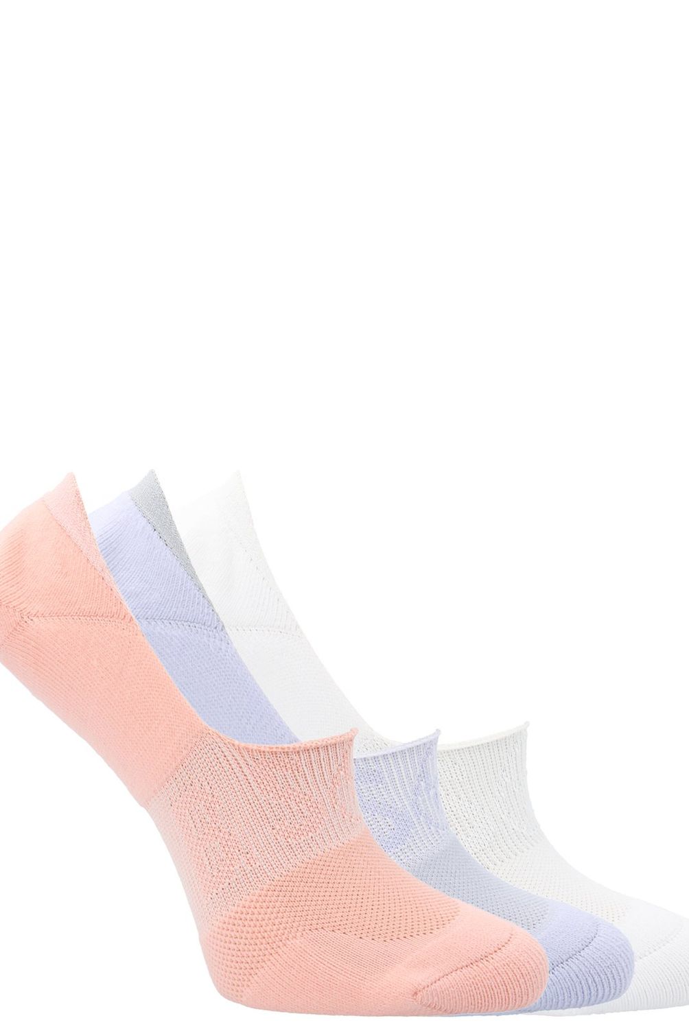 BSOUL - Pack De 3 Calcetines Invisible Algodón Mujer Bsoul