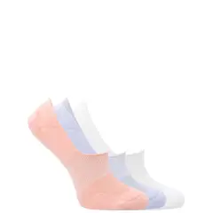 BSOUL - Pack De 3 Calcetines Invisible Algodón Mujer