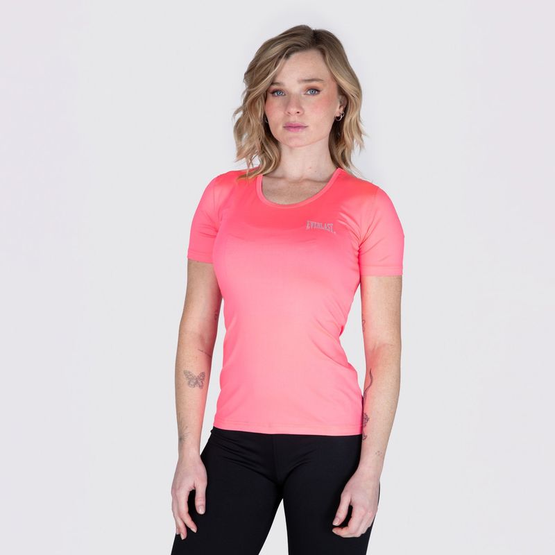 EVERLAST - Polera Manga Corta Mujer Everlast
