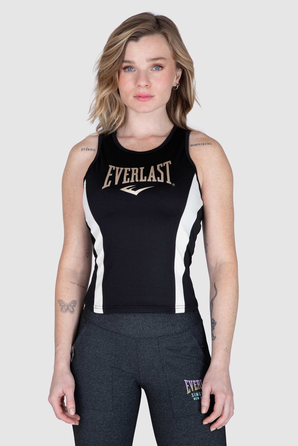 EVERLAST - Polera Sin Mangas Mujer Everlast