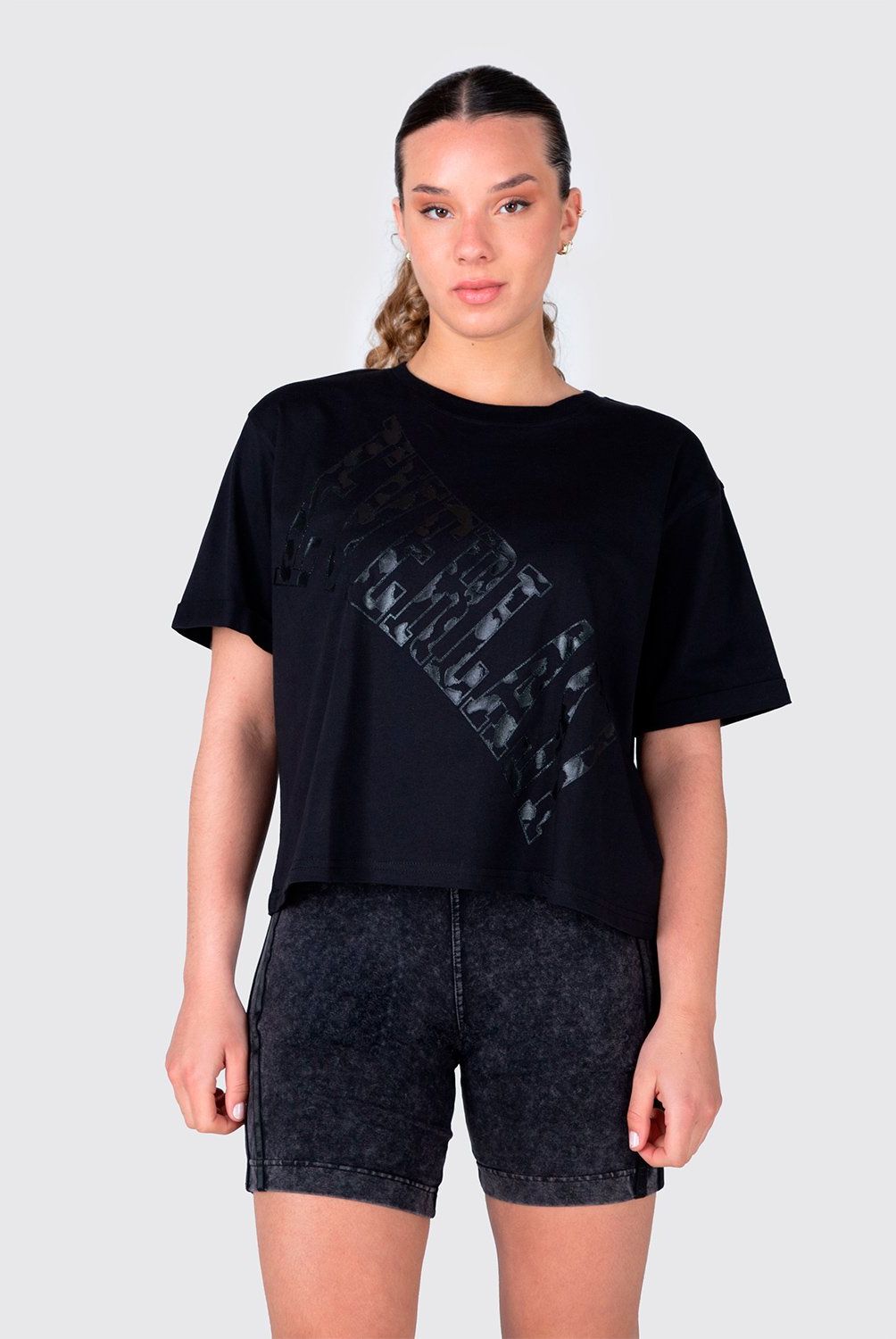EVERLAST - Polera Manga Corta Glint Mujer Everlast